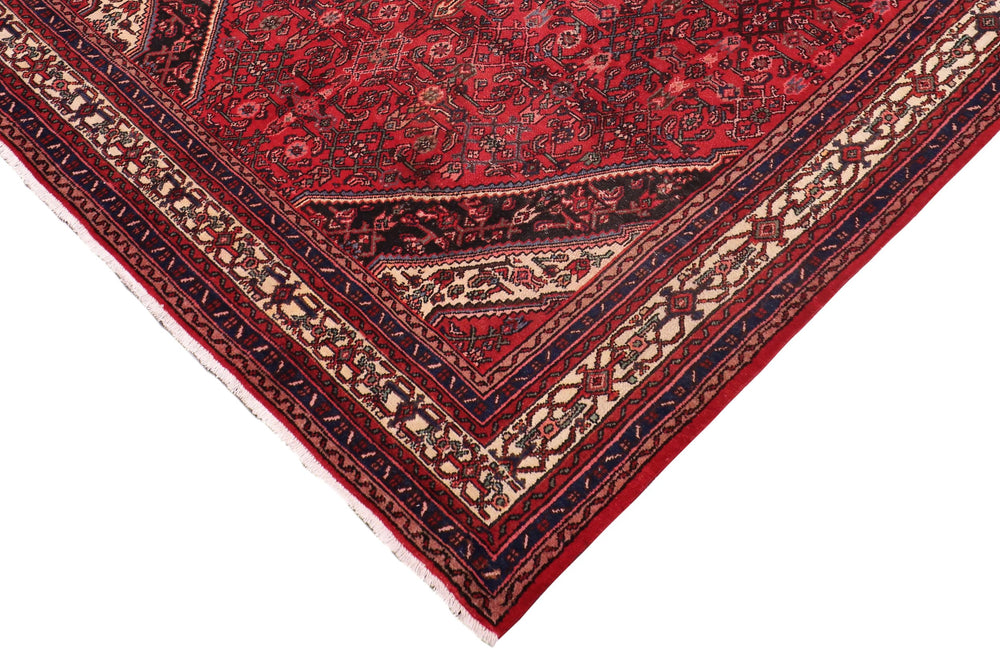 handmade Traditional Tabriz Red Beige Hand Knotted RECTANGLE 100% WOOL area rug 8 x 12