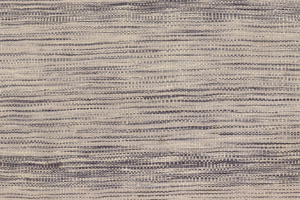 handmade Modern Kilim Gray Gray Hand-Woven RECTANGLE 100% WOOL area rug 6' x 8'