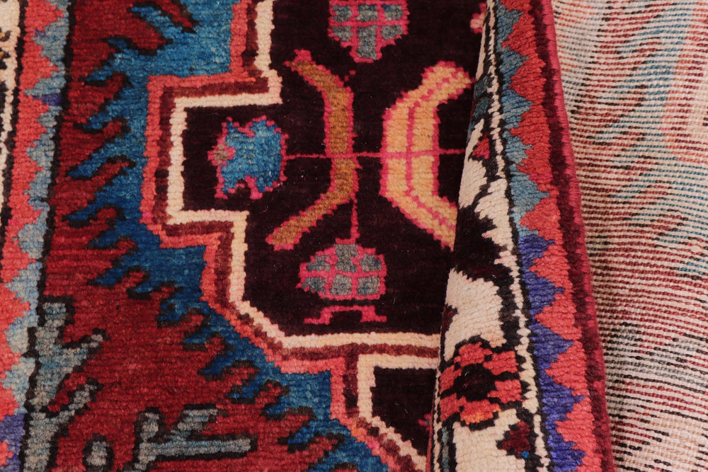 handmade Traditional Tabriz Red Beige Hand Knotted RUNNER 100% WOOL area rug 3 x 9