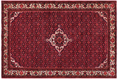 handmade Traditional Tabriz Red Beige Hand Knotted RECTANGLE 100% WOOL area rug 7 x 10