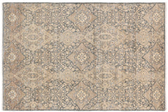 handmade Modern Kafkaz Gray Blue Hand Knotted RECTANGLE 100% WOOL area rug 6' x 9'