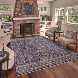 handmade Transitional Kafkaz Gray Beige Hand Knotted RECTANGLE 100% WOOL area rug 12' x 15'