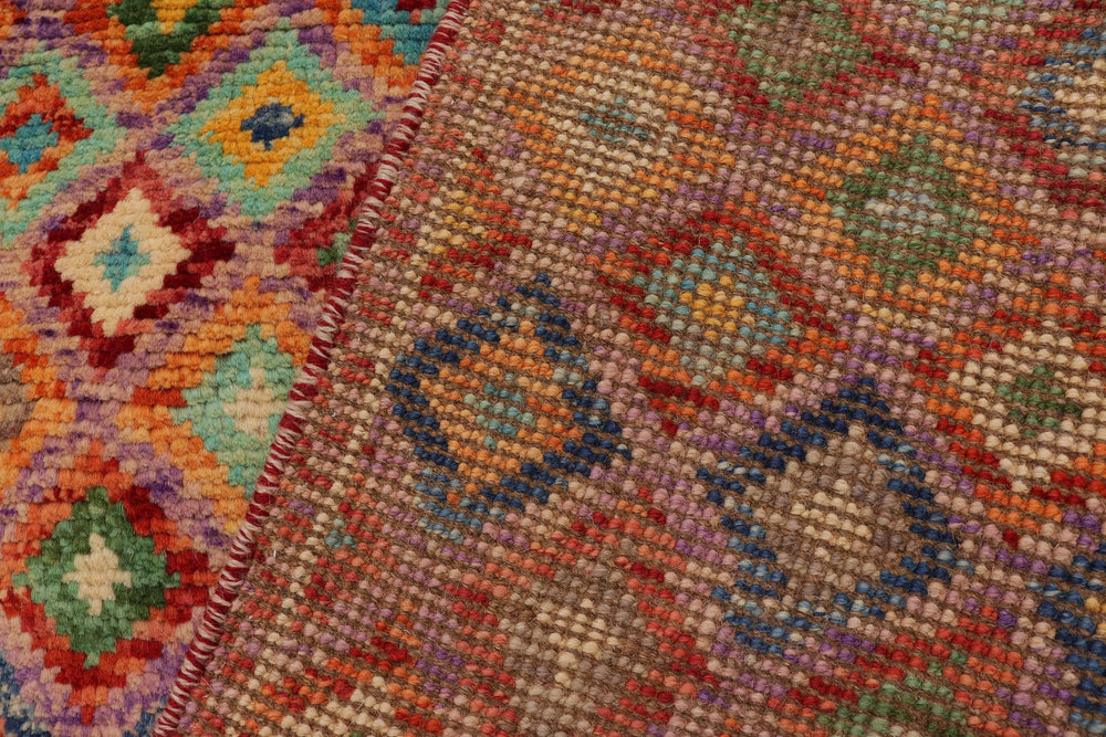 handmade Modern Balouchi Purple Rust Hand Knotted RECTANGLE 100% WOOL area rug 3x5