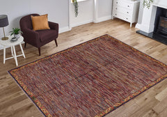 handmade Modern Gabbeh Blue Red Hand Knotted RECTANGLE 100% WOOL area rug 8' x 10'