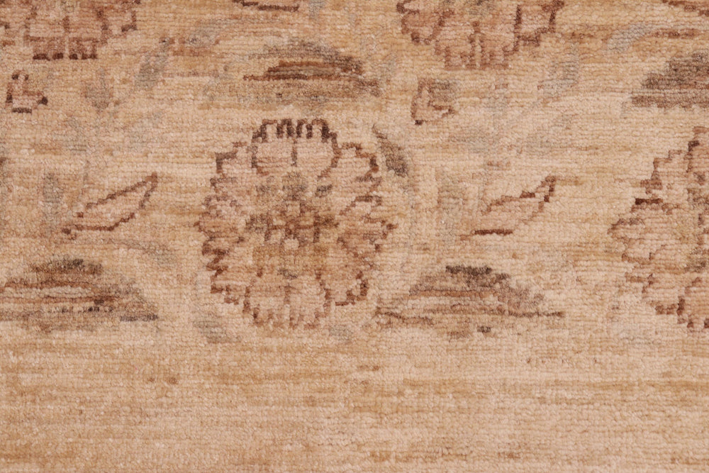 handmade Modern Kafkaz Lt. Tan Gold Hand Knotted RECTANGLE 100% WOOL area rug 8' x 10'