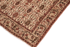 handmade Transitional Kafkaz Beige Taupe Hand Knotted RECTANGLE 100% WOOL area rug 8' x 10'