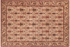 Oriental Ziegler Cornelia Beige/Taupe Wool Rug - 7'9'' x 10'5''