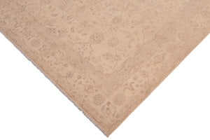 handmade Traditional Kafkaz Beige Lt. Brown Hand Knotted RECTANGLE 100% WOOL area rug 8x10