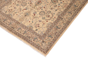 handmade Traditional Kafkaz Ivory Ivory Hand Knotted RECTANGLE 100% WOOL area rug 8x10