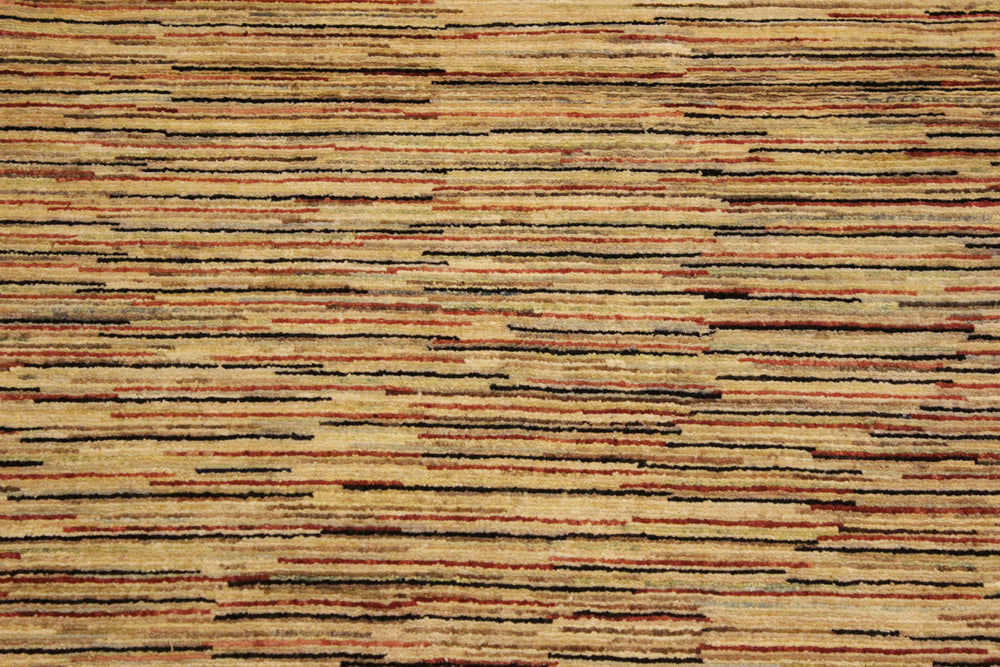 handmade Modern Gabbeh Beige Rust Hand Knotted RECTANGLE 100% WOOL area rug 4' x 6'