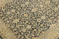 handmade Traditional Kafkaz Charcoal Beige Hand Knotted RECTANGLE 100% WOOL area rug 4x6