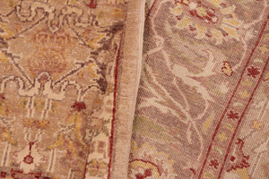 handmade Traditional Kafkaz Tan Lt. Brown Hand Knotted RECTANGLE 100% WOOL area rug 5x7