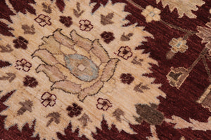 handmade Traditional Kafkaz Red Lt. Green Hand Knotted RECTANGLE 100% WOOL area rug 12x15