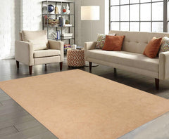 handmade Modern Kafkaz Brown Tan Hand Knotted RECTANGLE 100% WOOL area rug 10' x 14'
