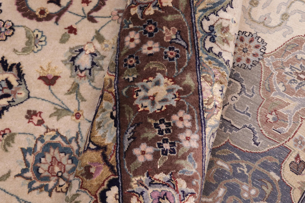 handmade Traditional Jhangeer Lt. Gray Lt. Gray Hand Knotted RECTANGLE WOOL&SILK area ruhandmade Traditional Jhangeer Lt. Gray Lt. Gray Hand Knotted RECTANGLE WOOL&SILK area rug 12x17
g 12x17
