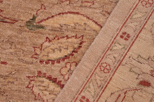handmade Traditional Kafkaz Tan Gold Hand Knotted RECTANGLE 100% WOOL area rug 6x9
