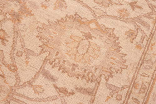 handmade Traditional Kafkaz Beige Tan Hand Knotted RECTANGLE 100% WOOL area rug 6x9