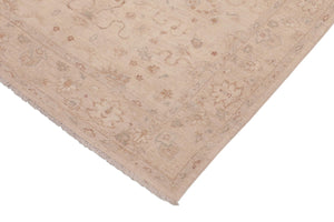 handmade Traditional Kafkaz Beige Brown Hand Knotted RECTANGLE 100% WOOL area rug 6x9