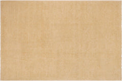 handmade Modern Kafkaz Nude Tan Hand Knotted RECTANGLE 100% WOOL area rug 9' x 12'