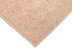 handmade Traditional Kafkaz Beige Tan Hand Knotted RECTANGLE 100% WOOL area rug 6x9