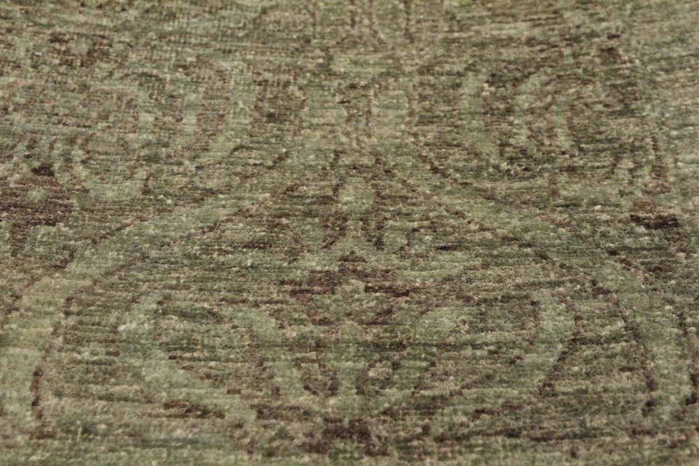 handmade Over Dyed Over Dyed Teal Green Red Hand Knotted RECTANGLE 100% WOOL area rug 8' x 10'
