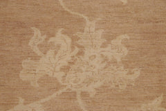 handmade Modern Kafkaz Lt. Brown Beige Hand Knotted RECTANGLE 100% WOOL area rug 9' x 11'