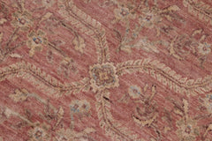 handmade Modern Kafkaz Pink Green Hand Knotted RECTANGLE 100% WOOL area rug 6' x 9'