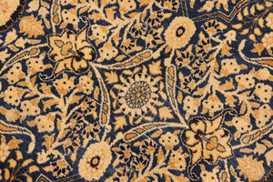 handmade Transitional Tabriz Lt. Blue Ivory Hand Knotted RECTANGLE 100% WOOL area rug 10x14