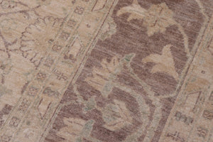 handmade Transitional Kafkaz Lt. Tan Lt. Brown Hand Knotted RECTANGLE 100% WOOL area rug 10' x 15'