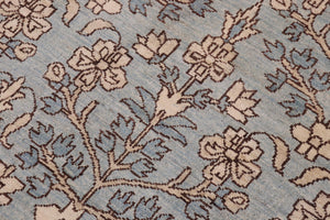 handmade Transitional Kafkaz Lt. Green Lt. Green Hand Knotted RECTANGLE 100% WOOL area rug 12' x 18'
