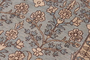 handmade Transitional Kafkaz Lt. Green Lt. Green Hand Knotted RECTANGLE 100% WOOL area rug 12' x 18'