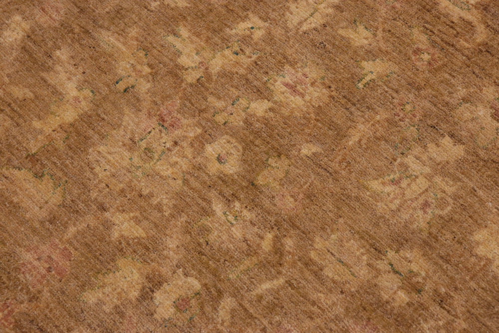 handmade Traditional Kafkaz Gold Tan Hand Knotted RECTANGLE 100% WOOL area rug 10x12