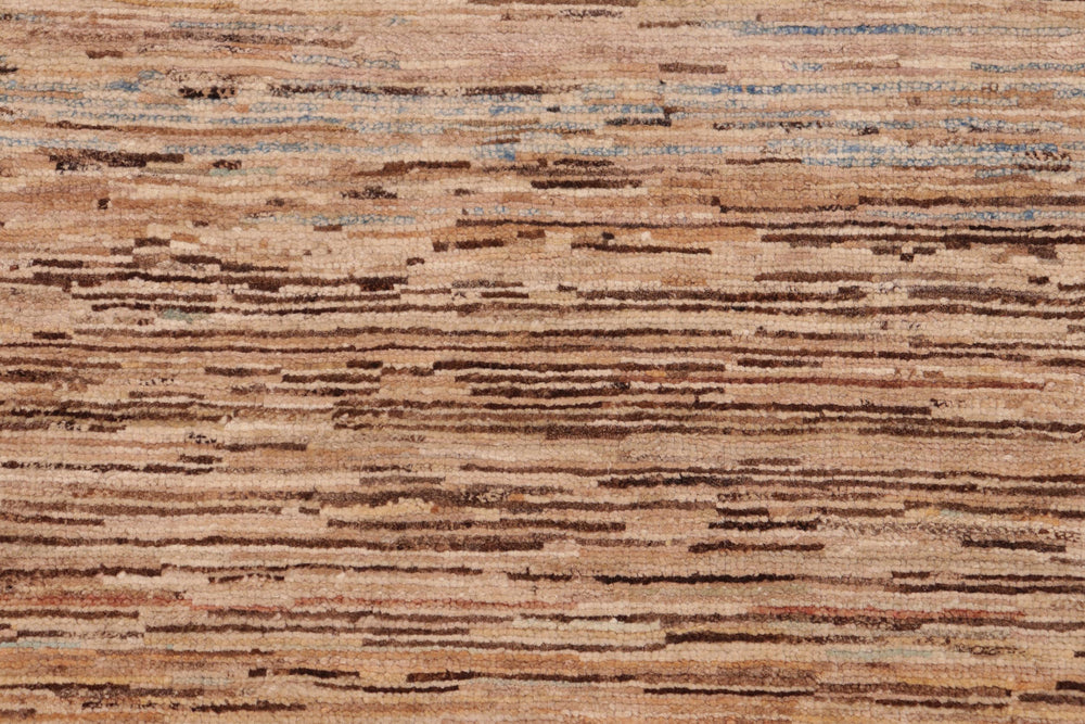 handmade Modern Gabbeh Beige Rust Hand Knotted RECTANGLE 100% WOOL area rug 6' x 9'