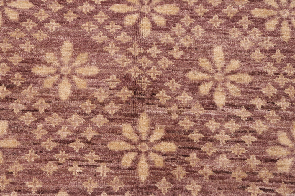 handmade Modern Kafkaz Red Gold Hand Knotted RECTANGLE 100% WOOL area rug 6' x 9'