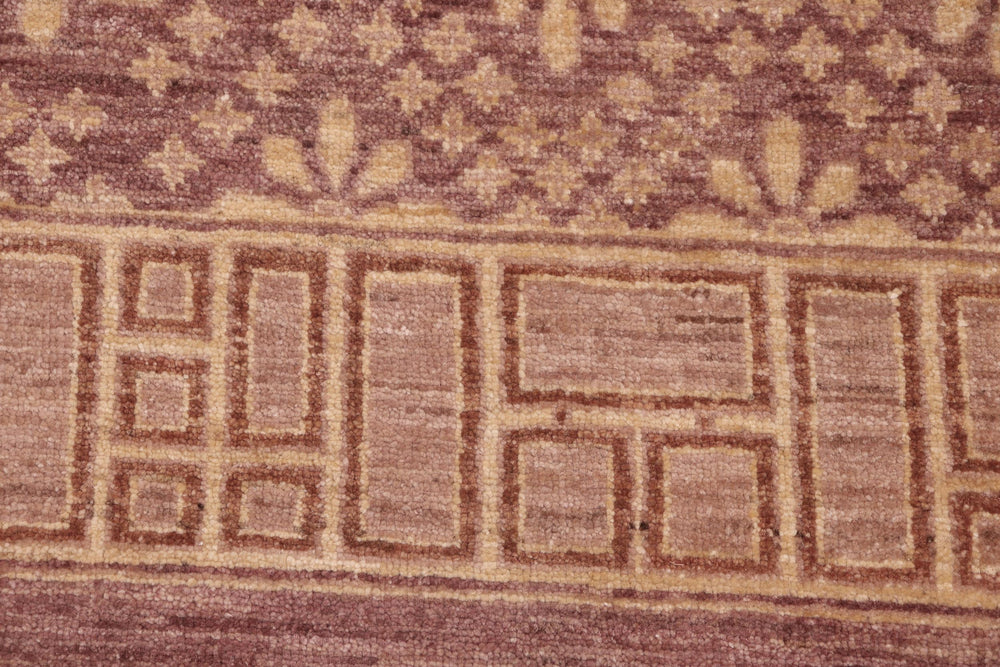 handmade Modern Kafkaz Red Gold Hand Knotted RECTANGLE 100% WOOL area rug 6' x 9'