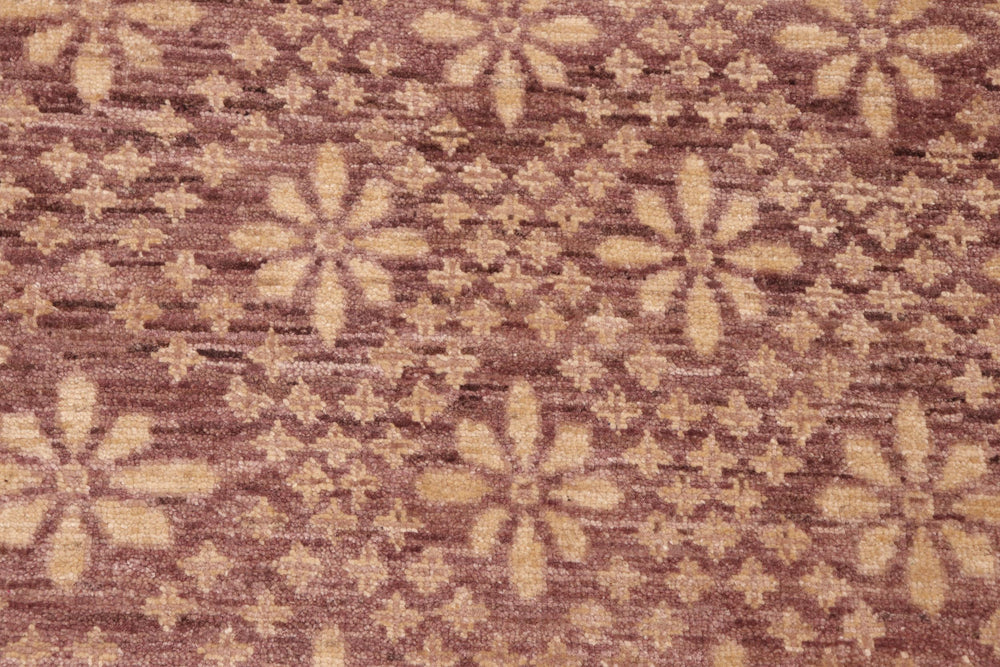 handmade Modern Kafkaz Red Gold Hand Knotted RECTANGLE 100% WOOL area rug 6' x 9'