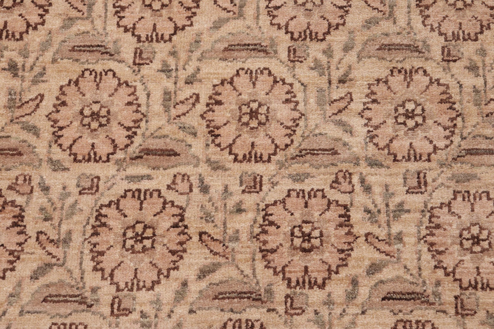 handmade Modern Kafkaz Red Tan Hand Knotted RECTANGLE 100% WOOL area rug 6' x 9'