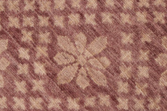 handmade Modern Kafkaz Red Brown Hand Knotted RECTANGLE 100% WOOL area rug 6' x 9'