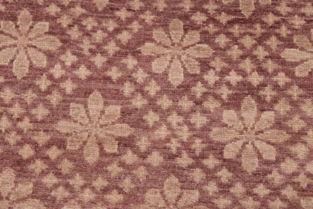 handmade Modern Kafkaz Red Brown Hand Knotted RECTANGLE 100% WOOL area rug 6' x 9'