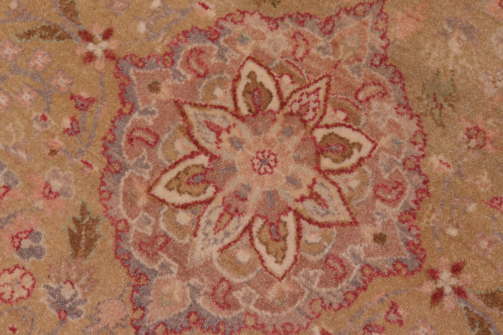 handmade Transitional Sultanabad Lt. Green Gray Hand Knotted RECTANGLE 100% WOOL area rug 6x9
