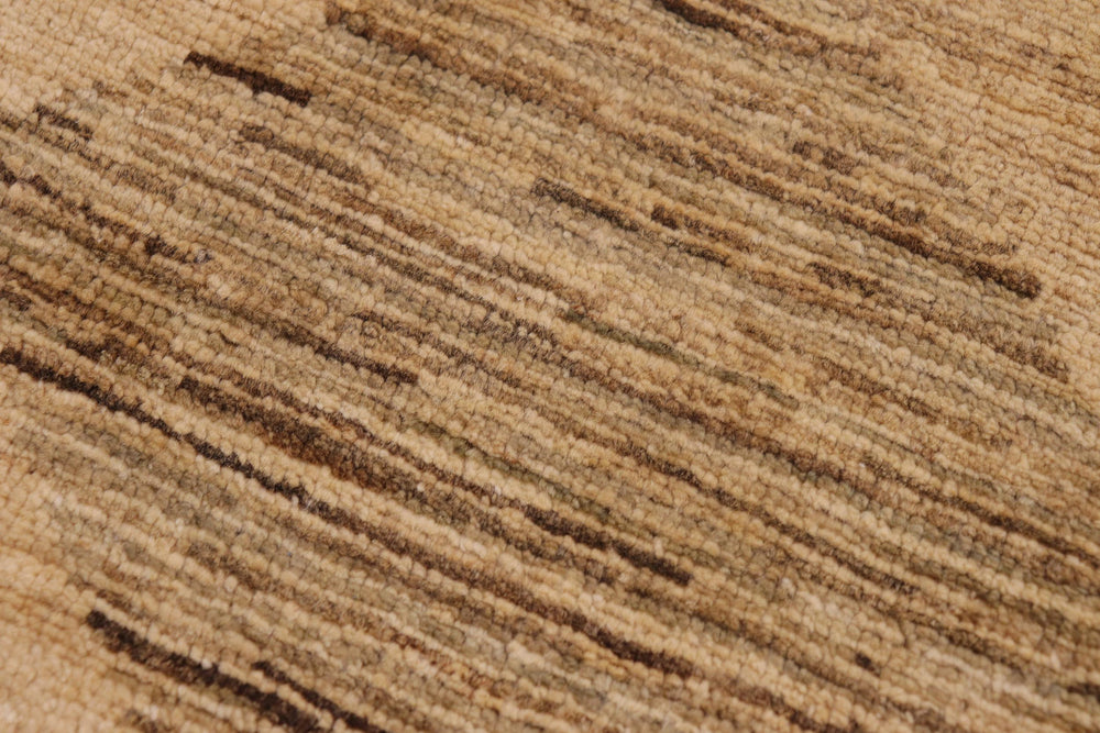 handmade Modern Gabbeh Tan Brown Hand Knotted RECTANGLE 100% WOOL area rug 9' x 12'
