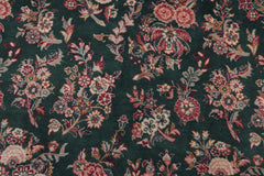 handmade Transitional Sarook Green Green Hand Knotted RECTANGLE 100% WOOL area rug 9x12