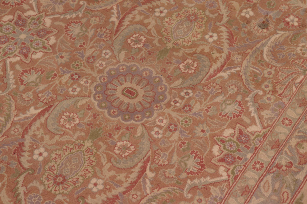 handmade Transitional Kafkaz Brown Lt. Tan Hand Knotted RECTANGLE 100% WOOL area rug 9x12