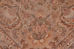 handmade Traditional Lahore Lt. Gray Lt. Gray Hand Knotted RECTANGLE 100% WOOL area rug 9x12