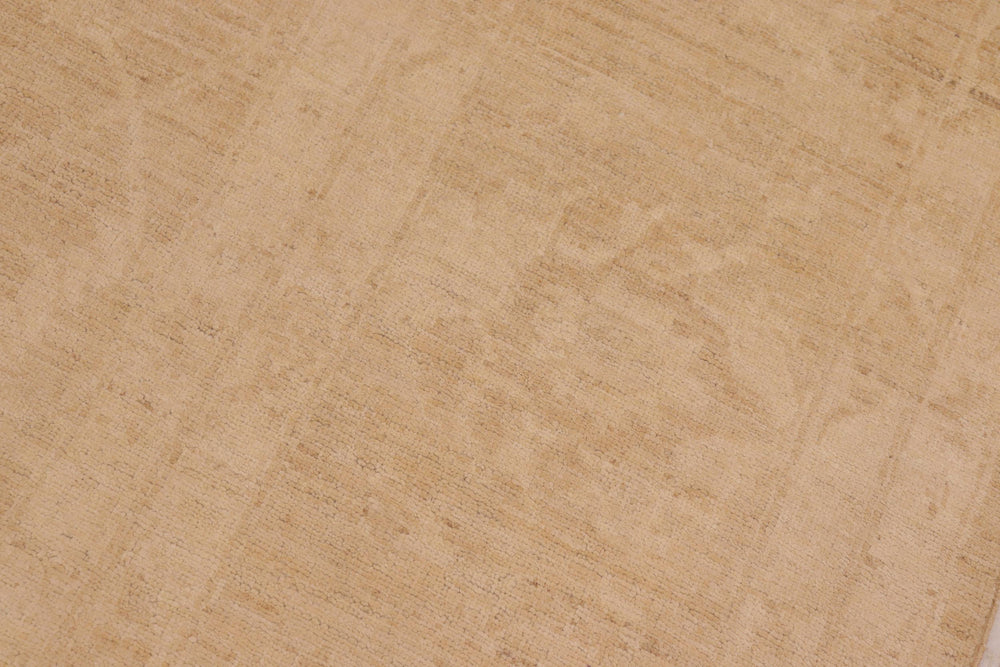 handmade Modern Kafkaz Brown Tan Hand Knotted RECTANGLE 100% WOOL area rug 10' x 14'