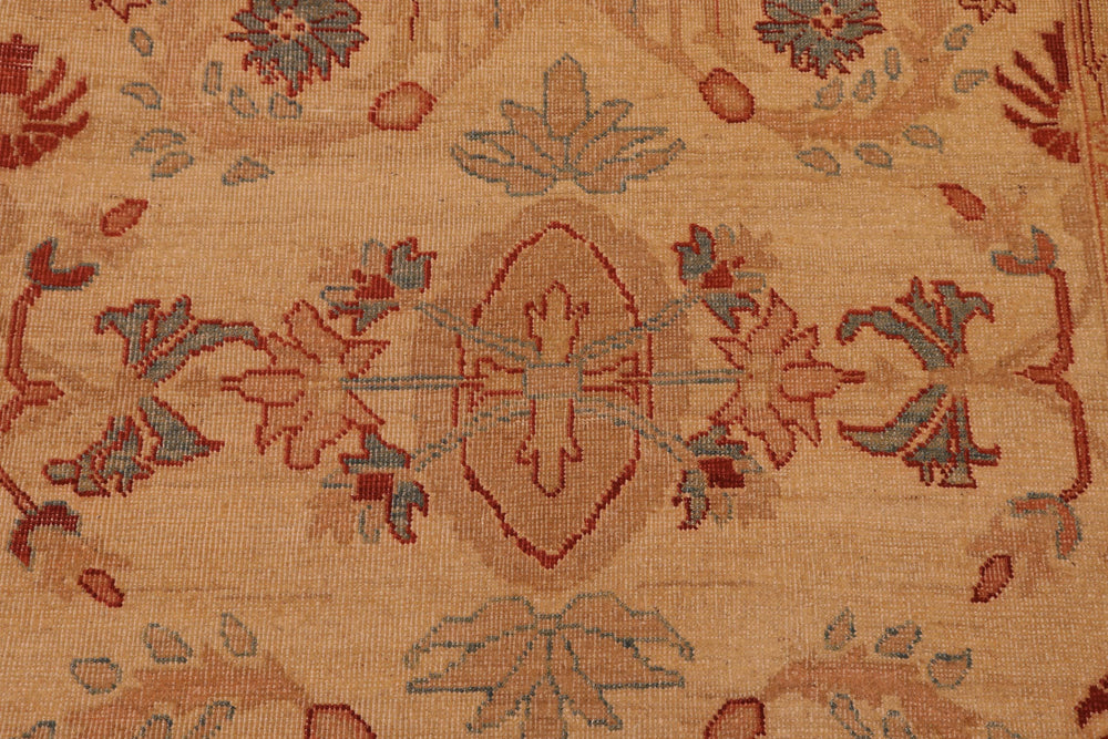 handmade Traditional Antique Gold Rust Hand Knotted RECTANGLE 100% WOOL area rug 9x12