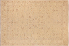 handmade Traditional Kafkaz Tan Brown Hand Knotted RECTANGLE 100% WOOL area rug 10x14