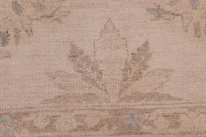 handmade Transitional Kafkaz Ivory Beige Hand Knotted RECTANGLE 100% WOOL area rug 8' x 10'