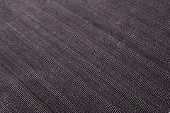 handmade Modern Grass Black Gray Hand-made RECTANGLE 100% WOOL area rug 9' x 12'