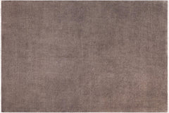 handmade Over Dyed Over Dyed Lt. Gray Lt. Gray Hand Knotted RECTANGLE 100% WOOL area rug 8' x 10'